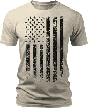 Mens 4Th of July Shirt Short Sleeve Slim Fit Cotton USA Patriotic T Shirts Comfy Casual Summer Graphic American Flag Shirts
