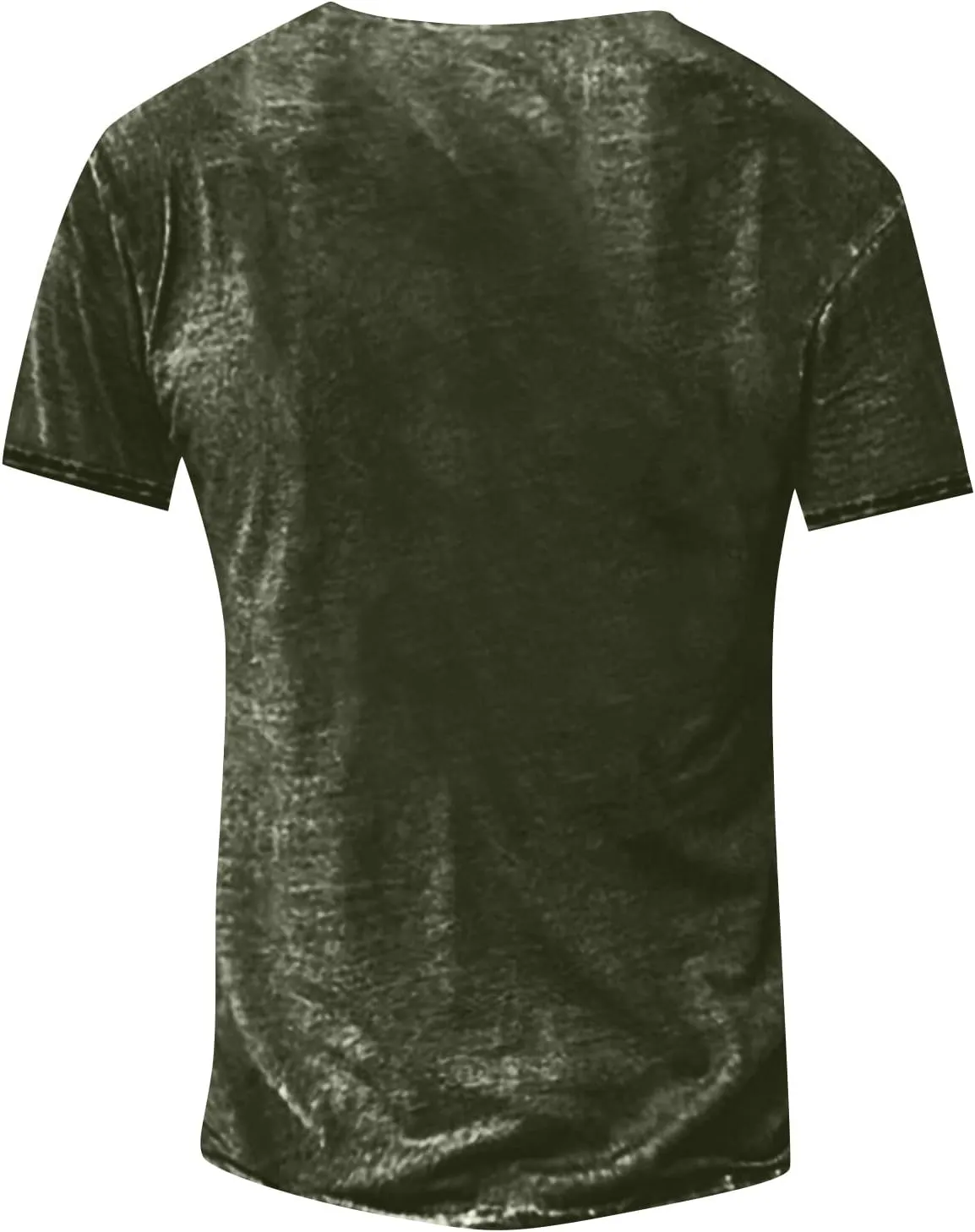Men's Casual Henley Shirt Big and Tall Short Sleeve V Neck Button Up Workout Shirts Shirts 3D Graphic Print Tees