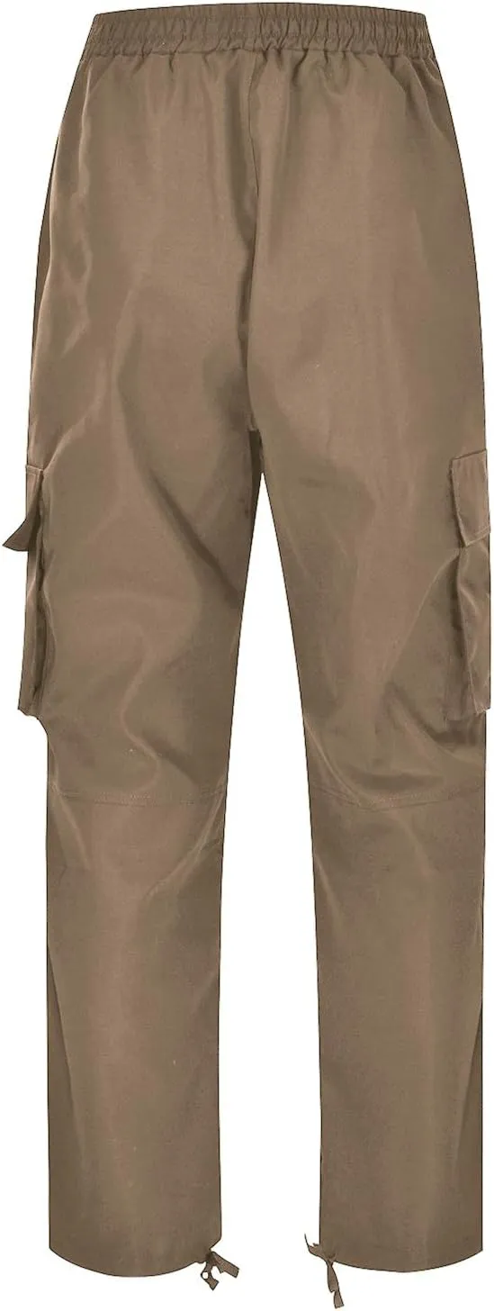 Men's Causal Cargo Pants Athletic Trousers Outdoor Fitness Pants Sweatpants Loose Fit Hiking Joggers with Pockets