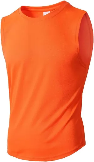 Mens Classic Sports Tank Tops Lightweight Breathable Quick Drying Workout Fitness Vest 2024 Basic Gym Versatile Casual Tops