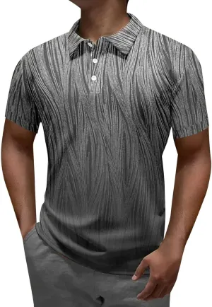 Mens Hawaiian Shirts Graphic Printed Short Sleeve Breathable Casual Vintage Fashion Tropical Beach Tops