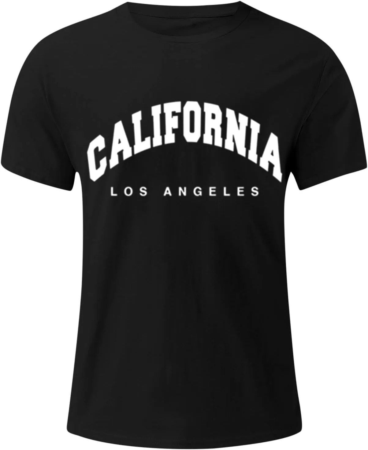 Men's Letter Graphic Tees T Shirts Round Neck Short Sleeve Summer T-Shirt Stylish Gym Workout Tops Tops
