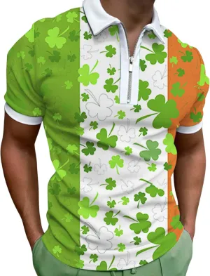 Mens Polo Sleeve Summer Casual Tops Men's T Shirts Golf Items for Men Mens Shirts Blue Mens Shirts Polo Tees Slim