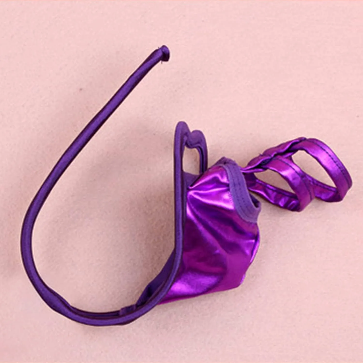 Men's See Through C String Thongs Sexy Low Rise Bulge Thong Underwear U Convex Bulge Pouch Bikini Briefs Shorts
