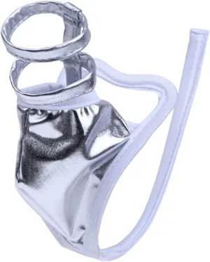 Men's See Through C String Thongs Sexy Low Rise Bulge Thong Underwear U Convex Bulge Pouch Bikini Briefs Shorts