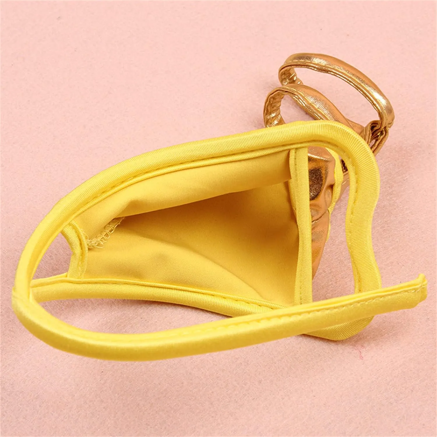 Men's See Through C String Thongs Sexy Low Rise Bulge Thong Underwear U Convex Bulge Pouch Bikini Briefs Shorts