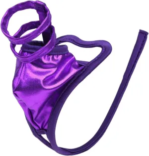 Men's See Through C String Thongs Sexy Low Rise Bulge Thong Underwear U Convex Bulge Pouch Bikini Briefs Shorts