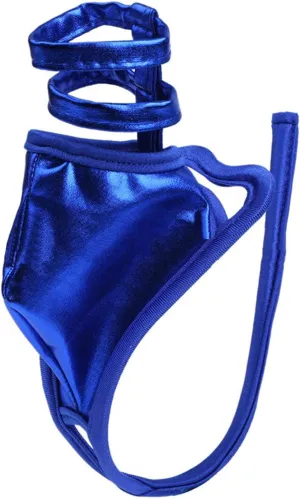 Men's See Through C String Thongs Sexy Low Rise Bulge Thong Underwear U Convex Bulge Pouch Bikini Briefs Shorts