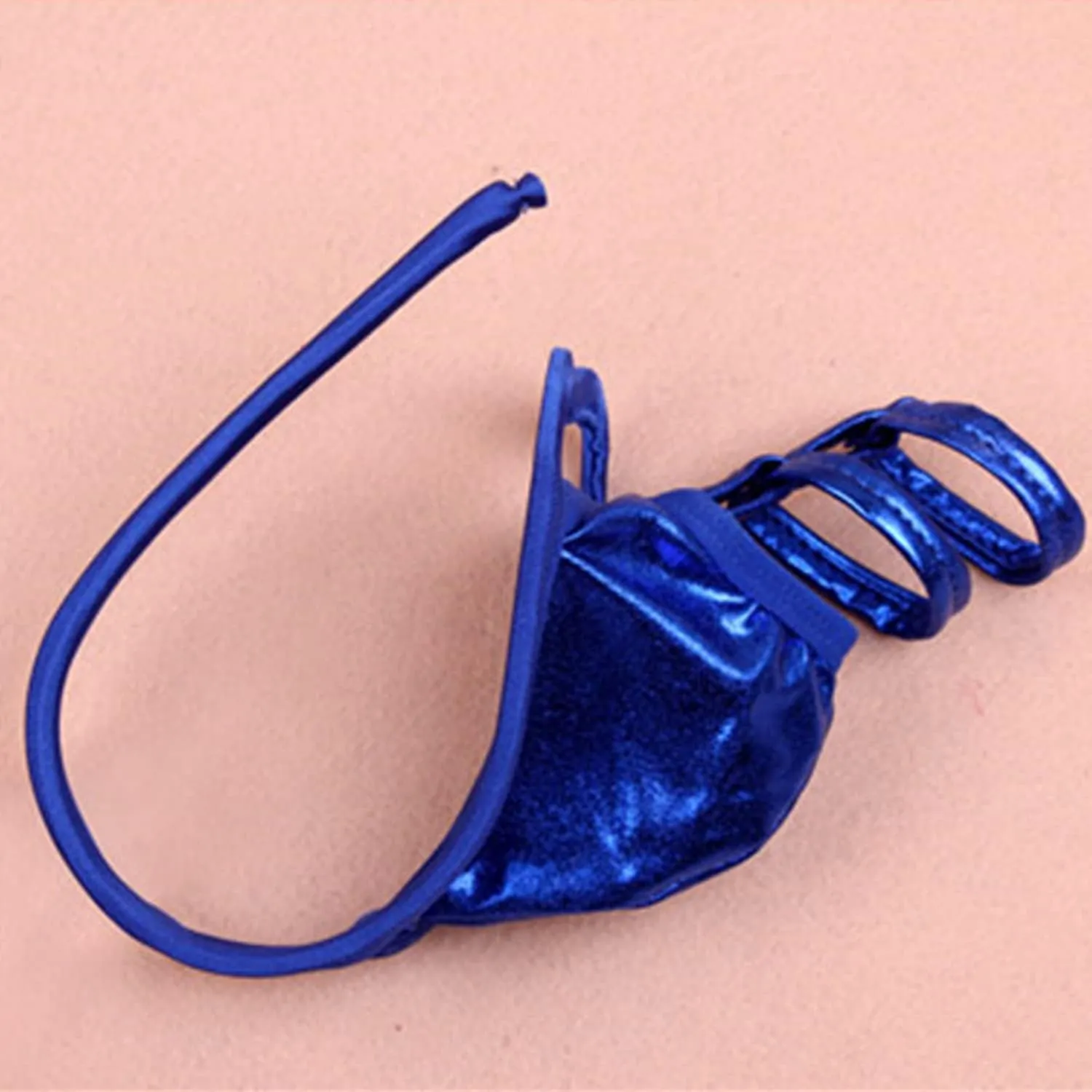 Men's See Through C String Thongs Sexy Low Rise Bulge Thong Underwear U Convex Bulge Pouch Bikini Briefs Shorts
