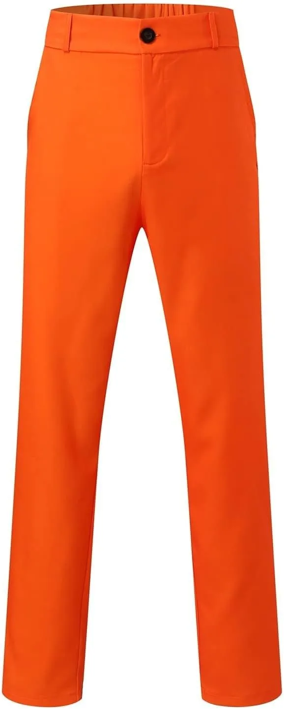 Men's Stretch Jeggings with Pockets Slimming Cotton Pull On Jean Like Leggings Regular Plus Size