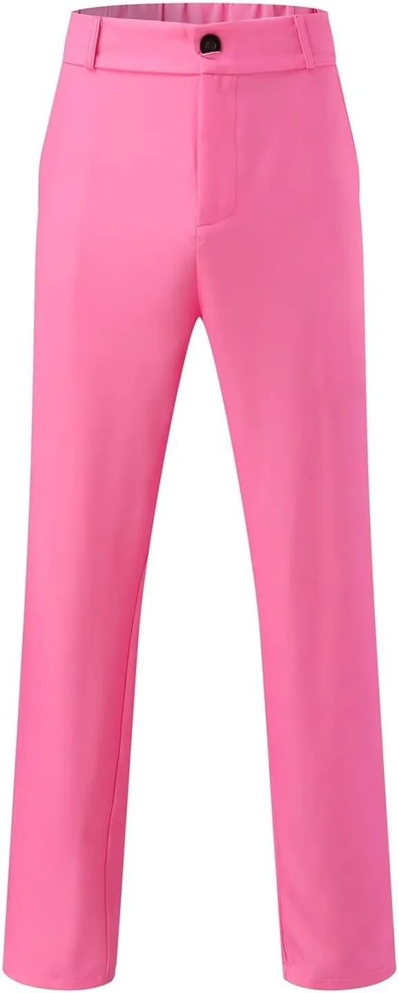 Men's Stretch Jeggings with Pockets Slimming Cotton Pull On Jean Like Leggings Regular Plus Size