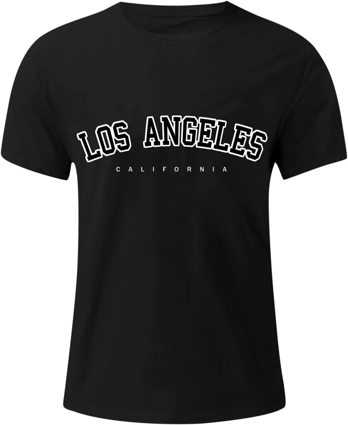 Men's T-Shirts Short Sleeve O Neck Casual Athletic Summer Classic Fit Tees True Comfort Fashion Tops