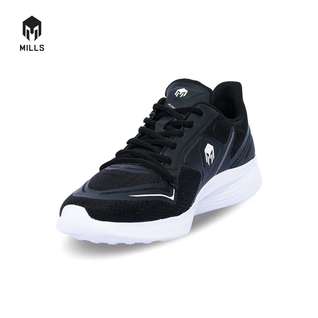 MILLS Sepatu Treximo Omega Black / White 9100110