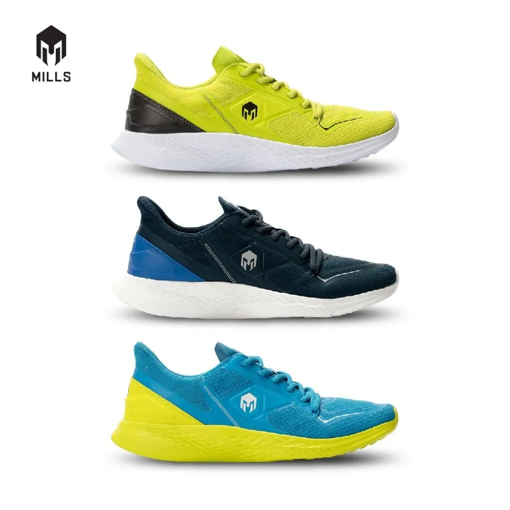 MILLS Sepatu Treximo Omega Blue / Neon. Green 9100115