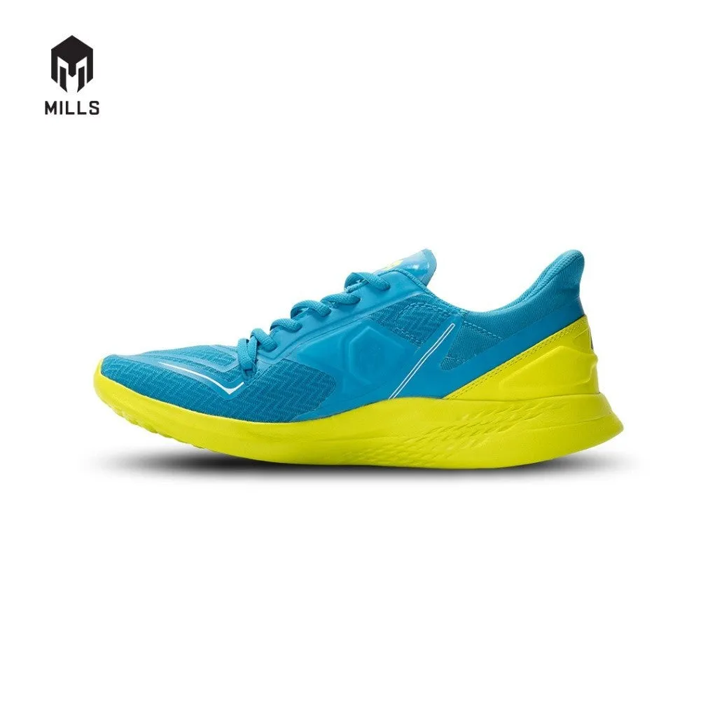 MILLS Sepatu Treximo Omega Blue / Neon. Green 9100115
