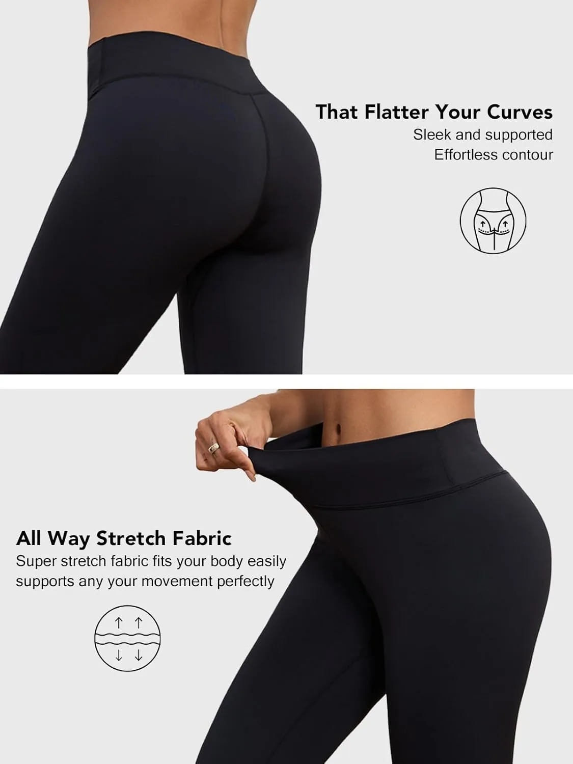 MixShe Leggings for Women Yoga Pants Workout Butt Lifting Body Shaper Compression Activewear Gym Clothes