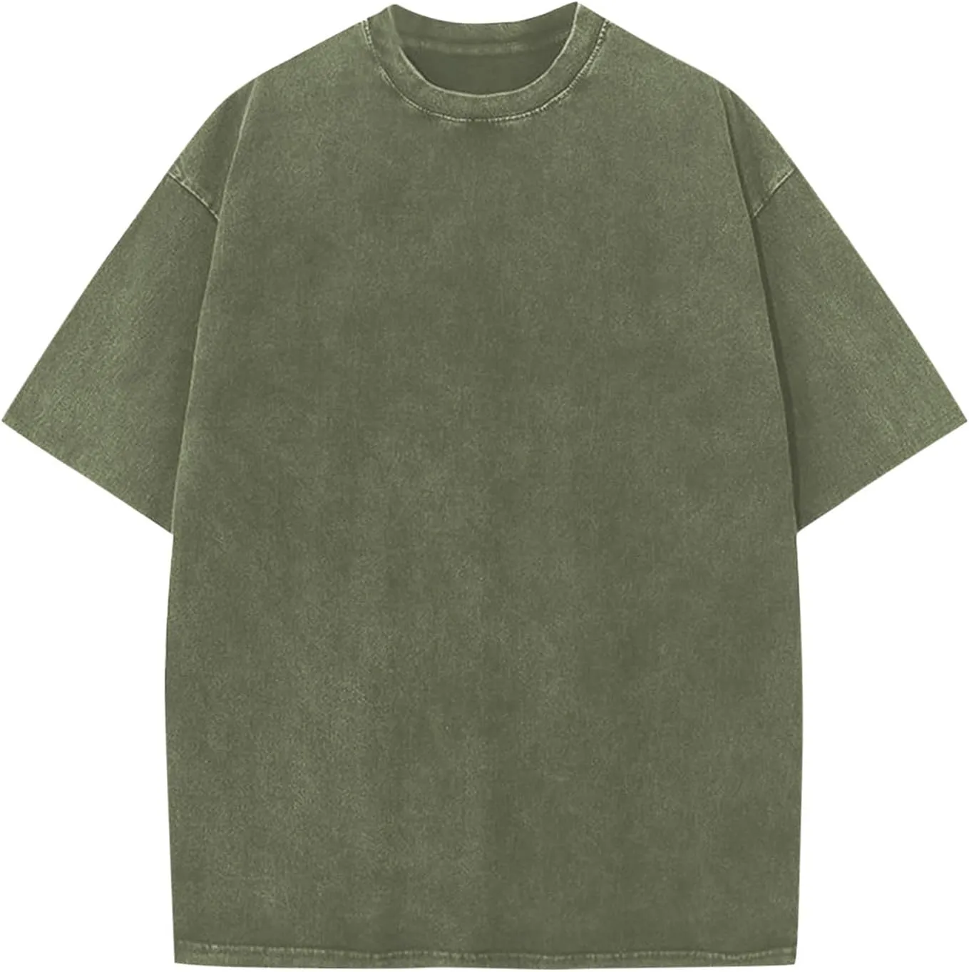 Muscularfit Cotton Tshirts for Men Plus Size Short Sleeve Crewneck Oversized Shirt Casual Gym Workout Tee Top Outdoor Fashion