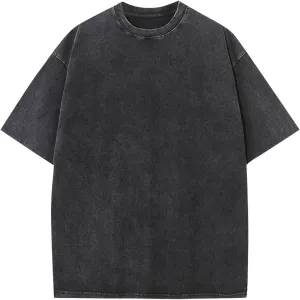 Muscularfit Cotton Tshirts for Men Plus Size Short Sleeve Crewneck Oversized Shirt Casual Gym Workout Tee Top Outdoor Fashion