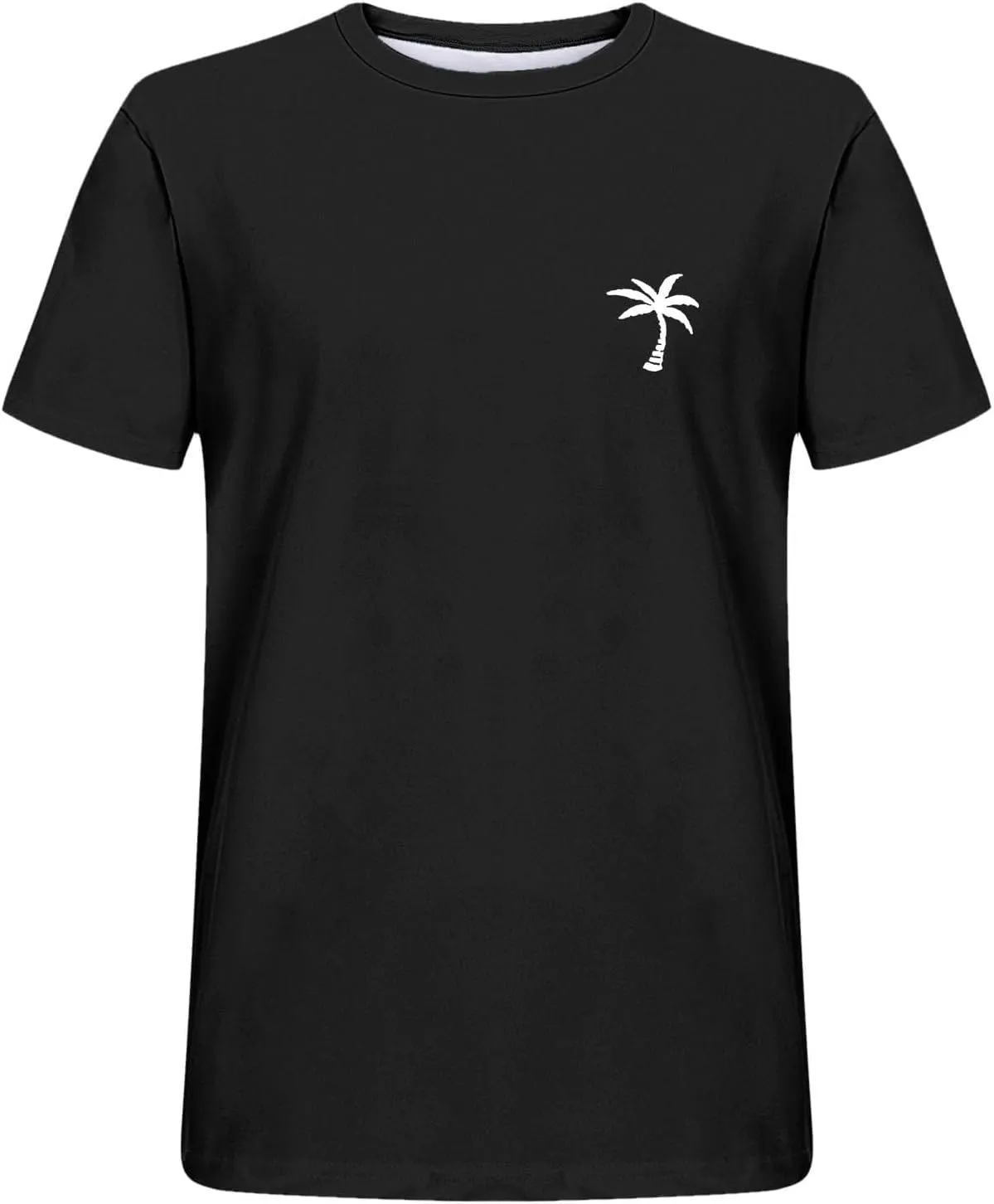 Muscularfit Men Oversized T Shirt Loose Fit Crewneck Short Sleeve Casual Tops Fashion Solid Athletic T-Shirt Summer Beach Top