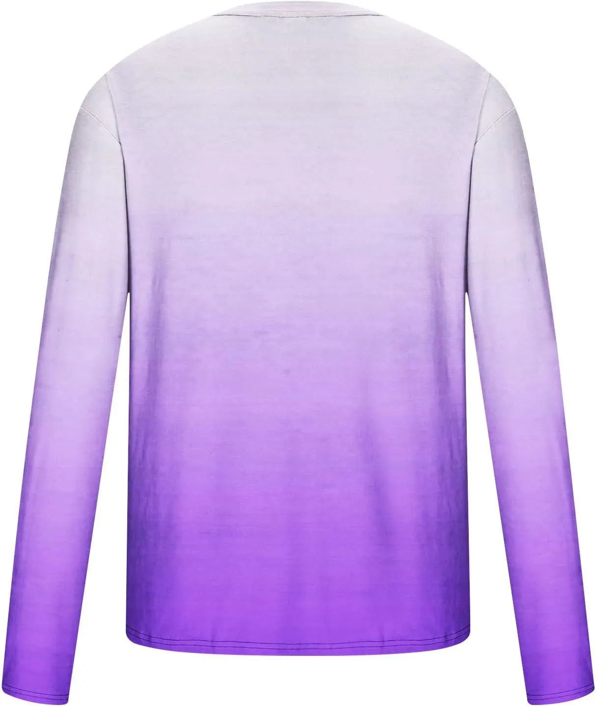 Muscularfit Mens Shirts Casual Stylish Long Sleeve Gradient Color Crewneck Sweatshirts Big and Tall Athletic Gym Workout Tee
