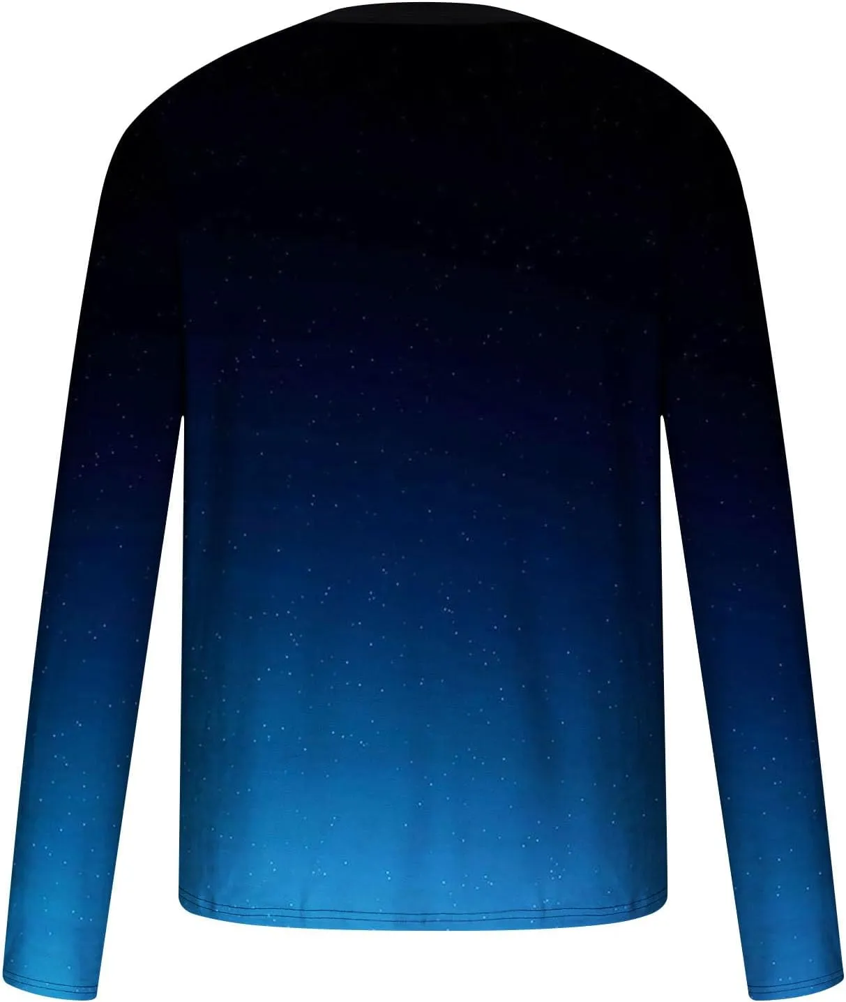 Muscularfit Mens Shirts Casual Stylish Long Sleeve Gradient Color Crewneck Sweatshirts Big and Tall Athletic Gym Workout Tee