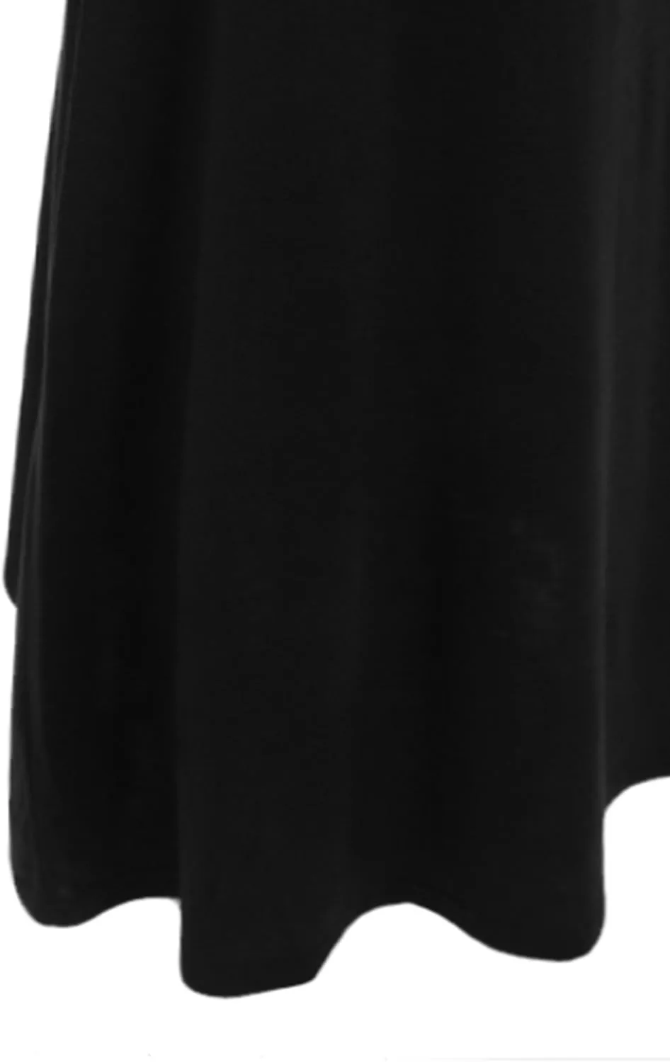 NE PEOPLE Women's Stretchy Premium Basic Elastic Waist Foldover Jersey Maxi Skirts