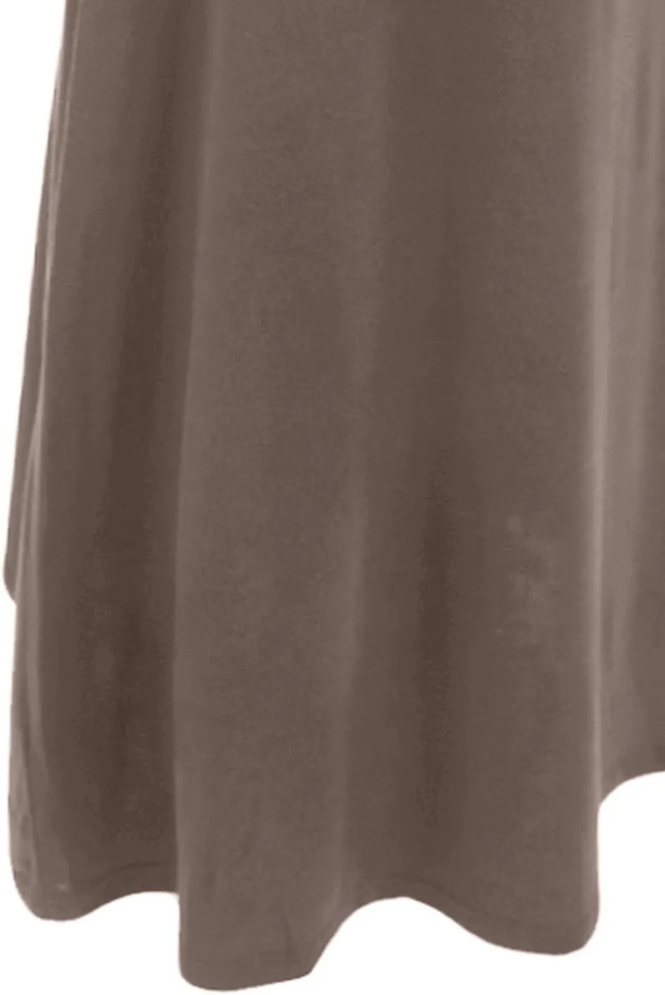 NE PEOPLE Women's Stretchy Premium Basic Elastic Waist Foldover Jersey Maxi Skirts