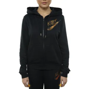 Nike Metallic Logo Full Zip Hoodie Womens Style : 938957-010
