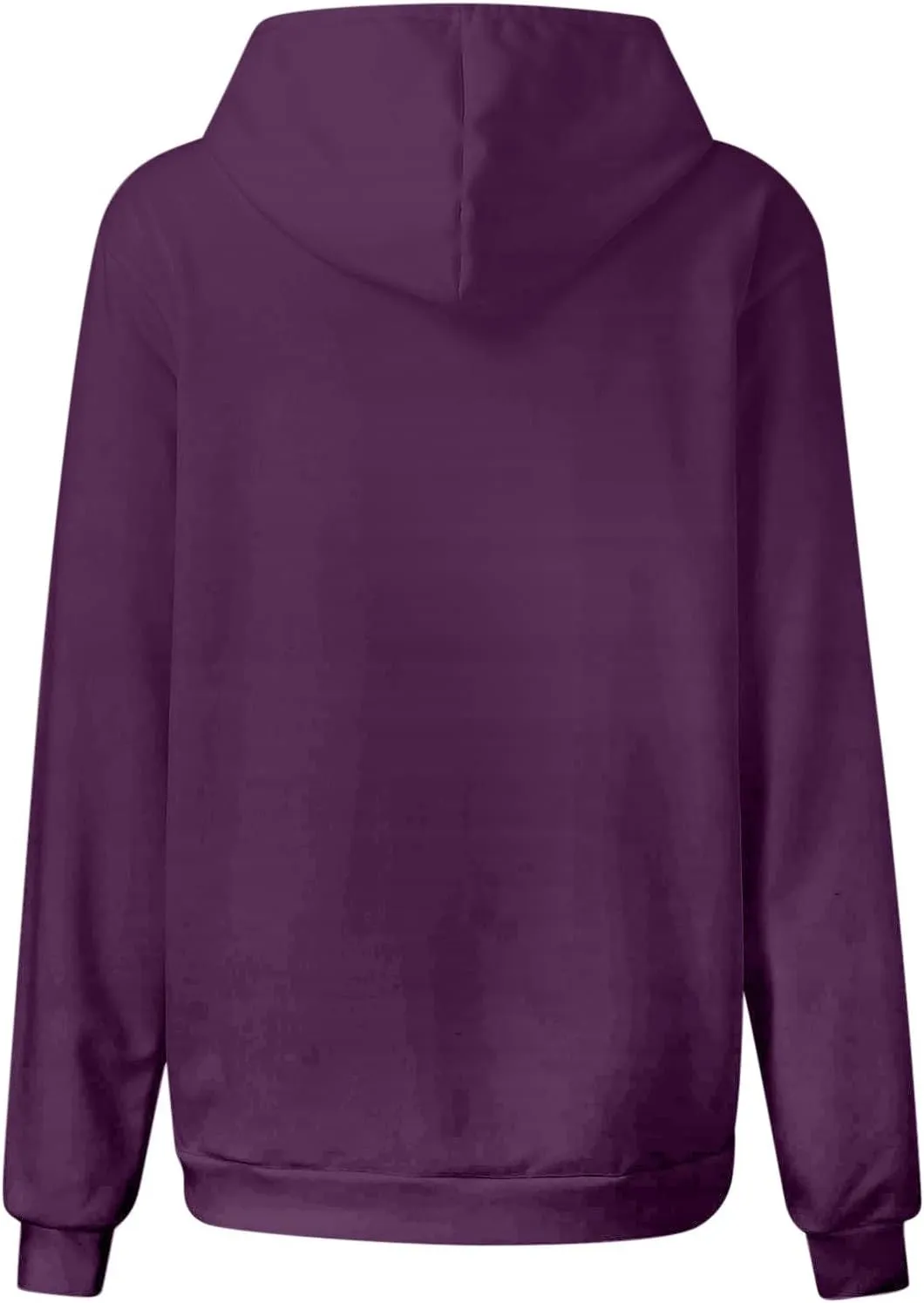Oversized Drawstring Hoodies For Women Casual Long Sleeve Pullover Tops Comfy Hooded Sweatshirts Fall Fashion Outfits