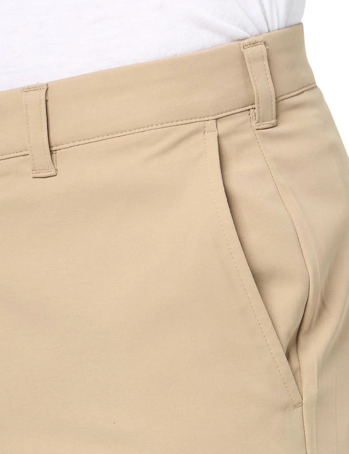 PGA TOUR Men's Flat Front Active Waistband Golf Pant with a Classic Fit, Moisture-Wicking and Sun Protection (Sizes 30-54)