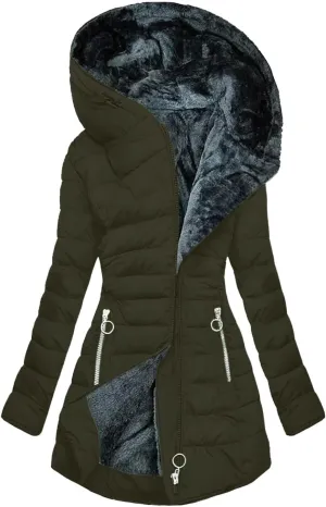 Rain Jacket Women Waterproof Lightweight Rain Coat Outdoor Hooded Long Windbreaker Fleece Lined Fall Trench Coats