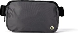 Red by Kiss Cross Body Bag, Durable Water-Resistant Fabric, Lightweight Daily Bag, Adjustable Straps & Inner Pocket (Mini, Gray)