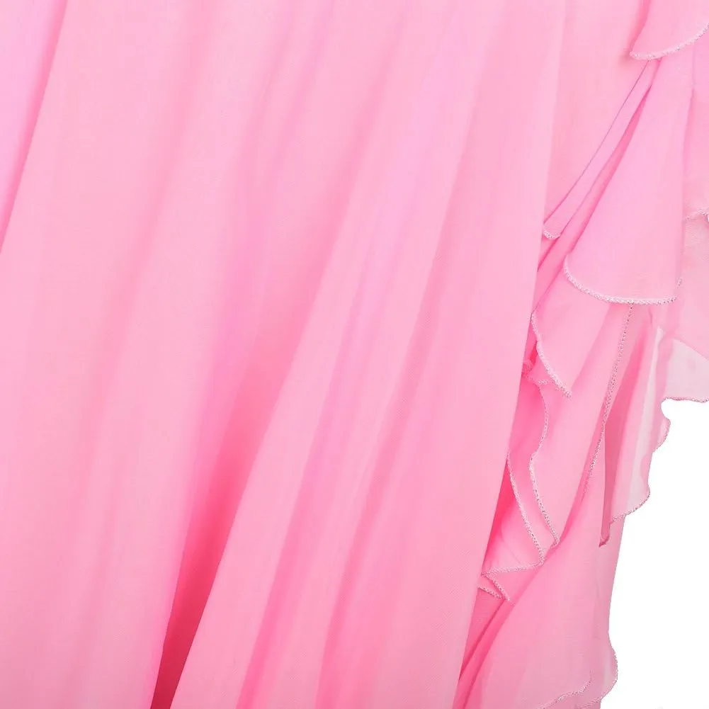 ROYAL SMEELA Chiffon Belly Dance Skirt Slit Bellydance Skirts Tribal Belly Dancer Costumes for Women Carnival Outfit