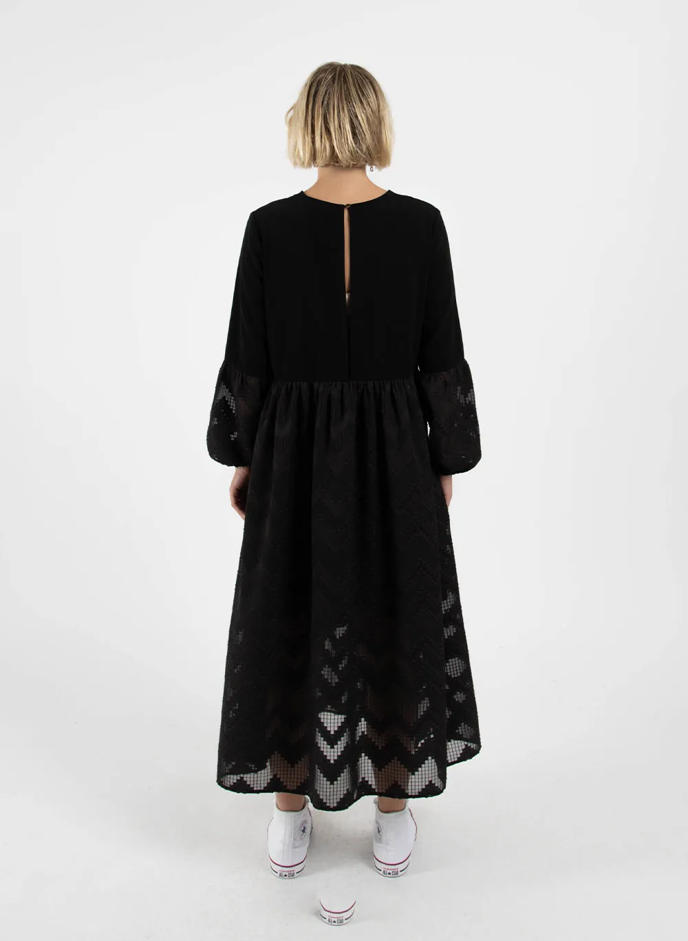 Sheer Tier Dress