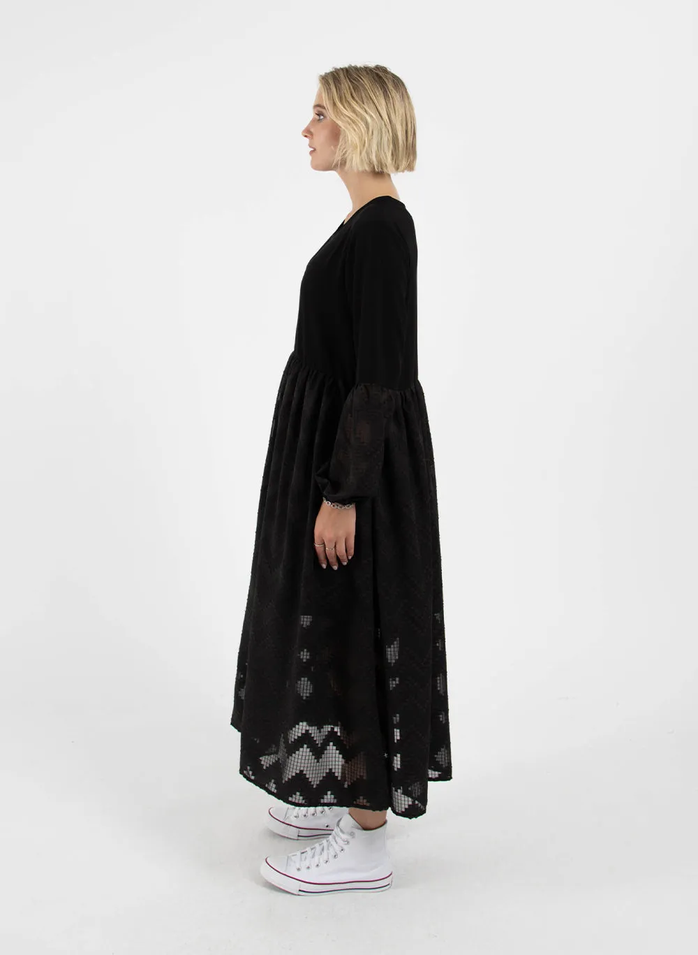 Sheer Tier Dress