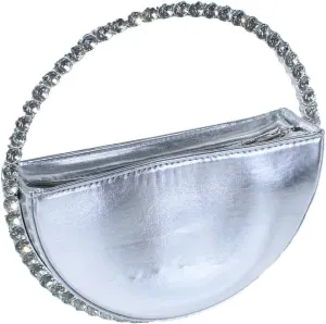 Silver Metallic Beaded Evening Clutch PurseSilver Evening Clutch Bag, touch up bag, eveningbagParty bag