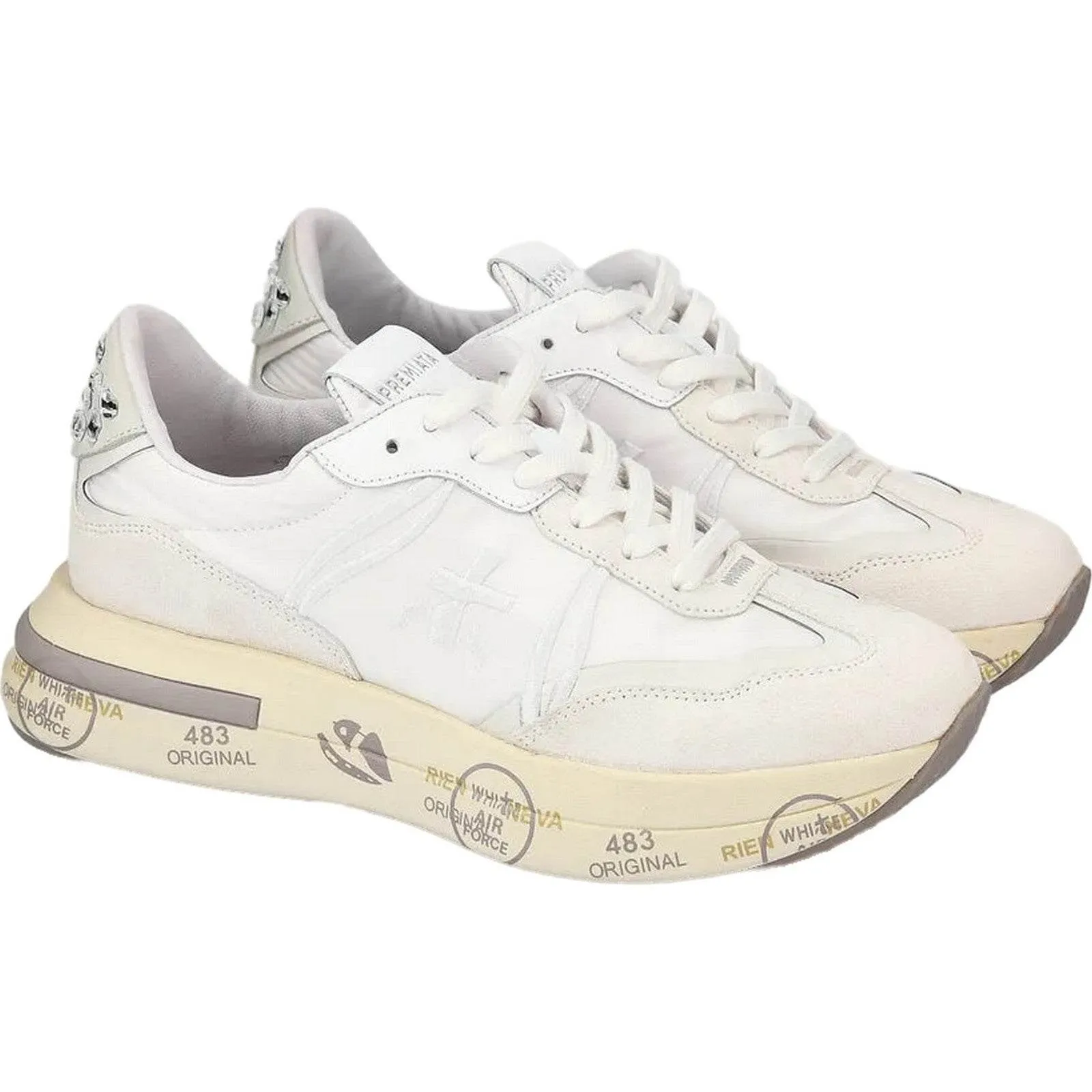 Sneaker Donna Premiata - Cassie - Bianco
