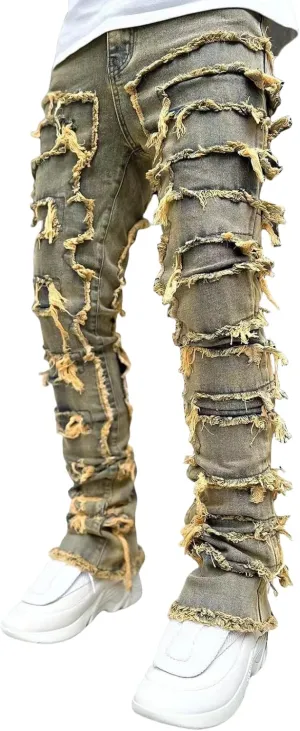 Stacked Jeans  Y2K  Emo 