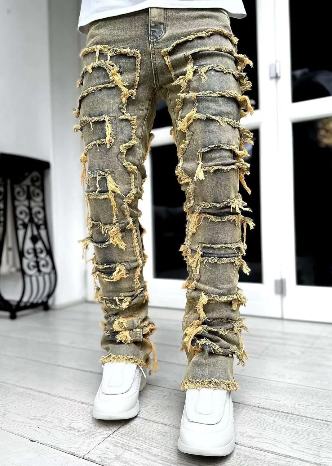 Stacked Jeans  Y2K  Emo 