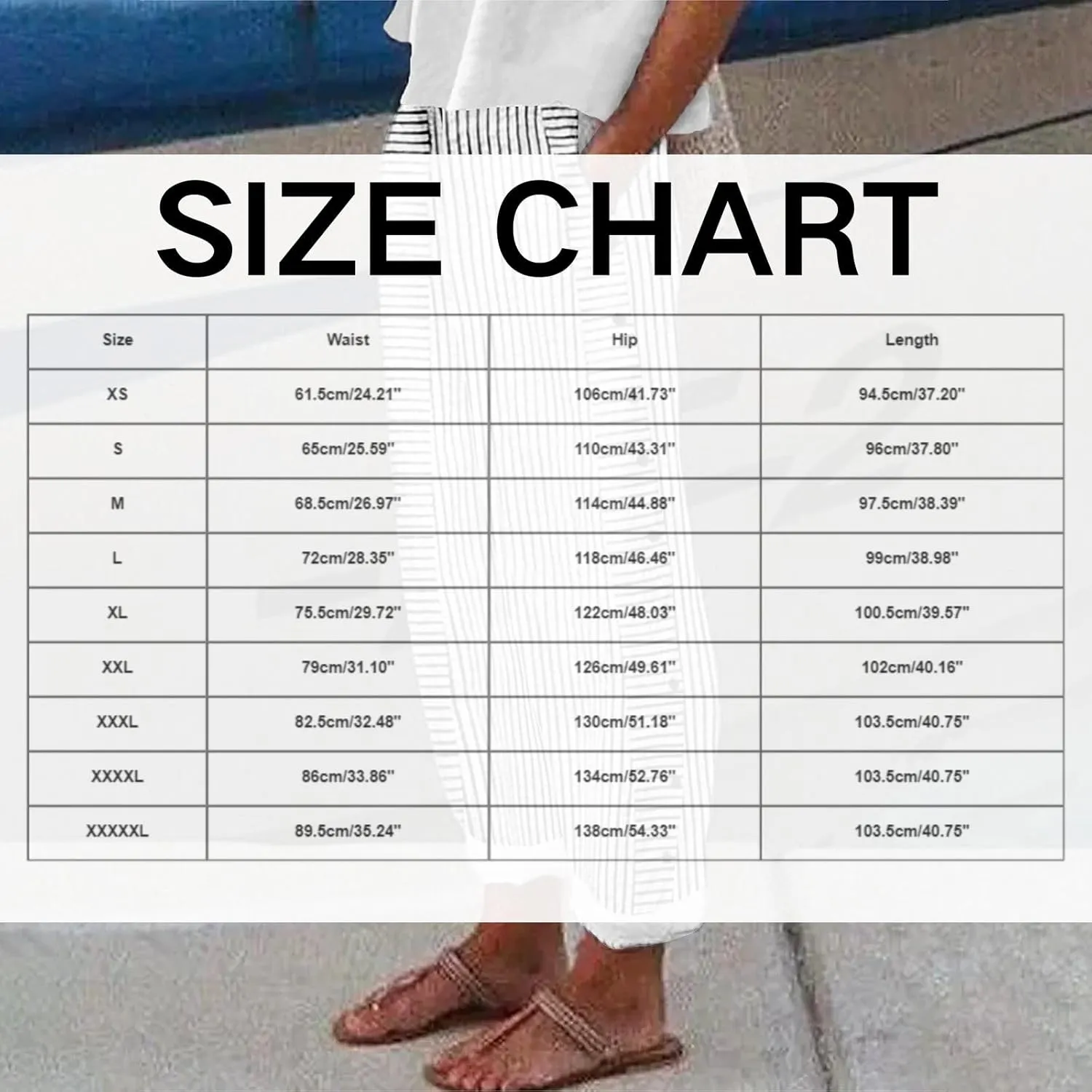 Striped Linen Pants Women Casual Elastic Waist Wide Leg Gauze Capri Lightweight Summer Cropped Trousers 2025 Outfits