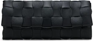 SWEETV Glitter Clutch Purses for Party and Formal Woven Clutch