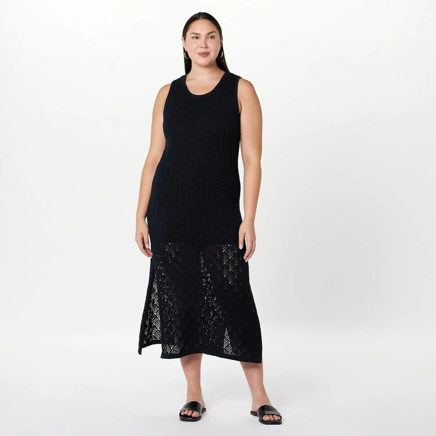 The Drop Women's Ritu Crochet Maxi Dress