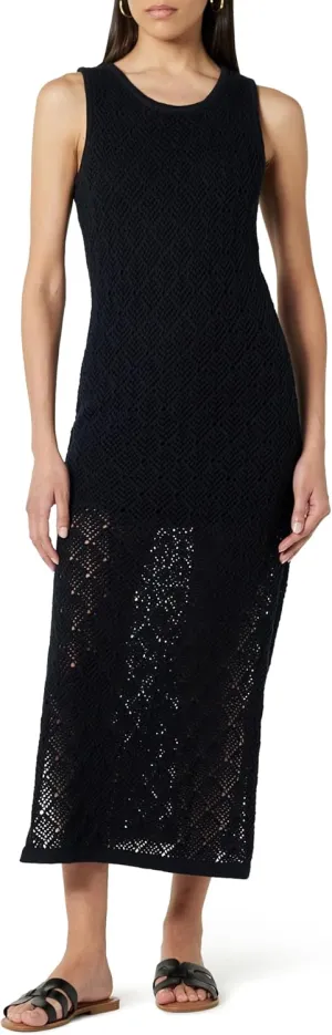 The Drop Women's Ritu Crochet Maxi Dress