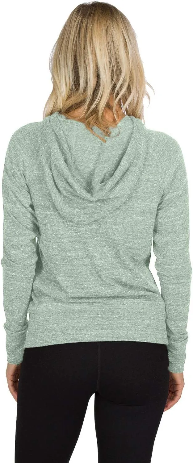 Three Sixty Six Dry Fit Sweatshirts for Women - Zip Up Hoodie Sweater Jacket with Dual Pockets