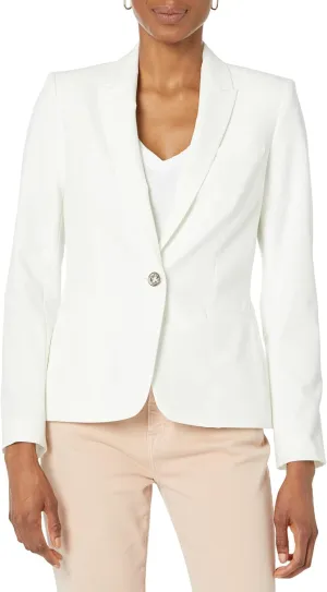 Tommy Hilfiger Women's Blazer  Business Jacket with Flattering Fit and Single-Button Closure