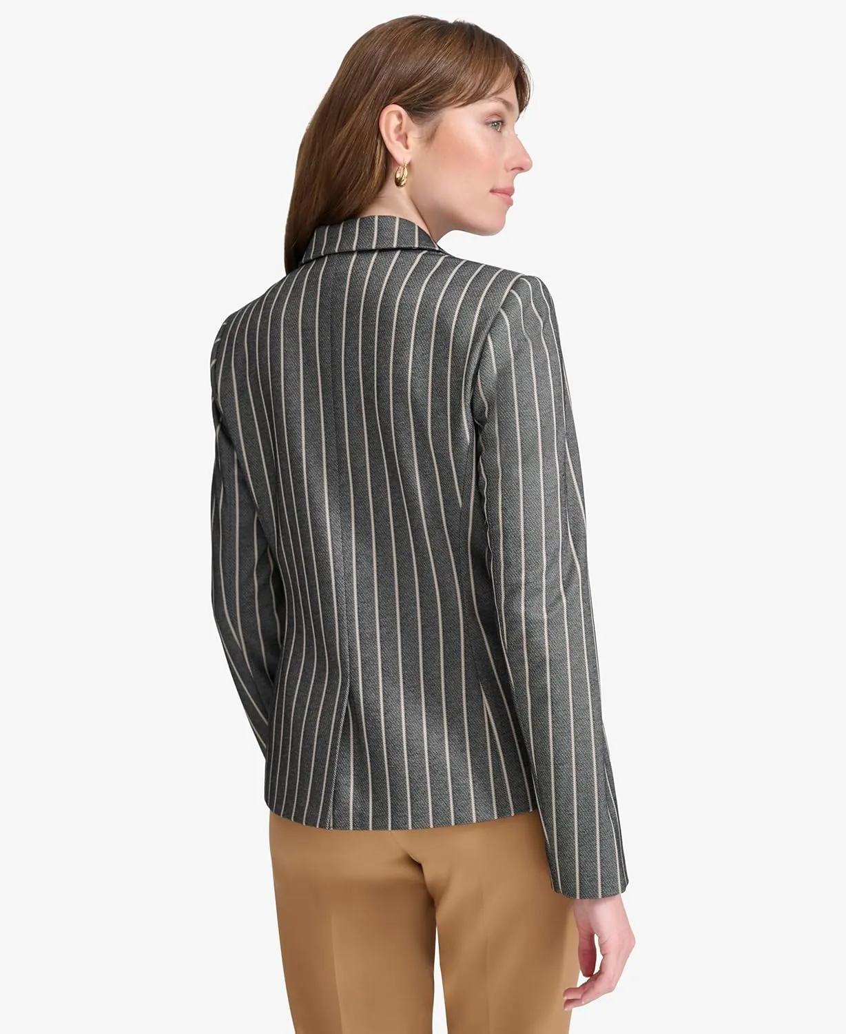 Tommy Hilfiger Women's Blazer  Business Jacket with Flattering Fit and Single-Button Closure