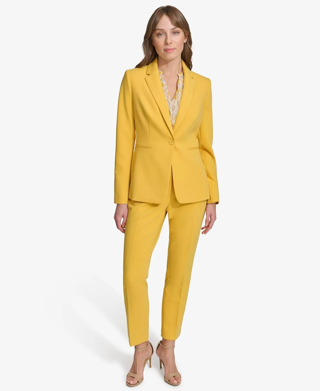 Tommy Hilfiger Women's Blazer  Business Jacket with Flattering Fit and Single-Button Closure