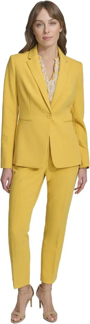 Tommy Hilfiger Women's Blazer  Business Jacket with Flattering Fit and Single-Button Closure