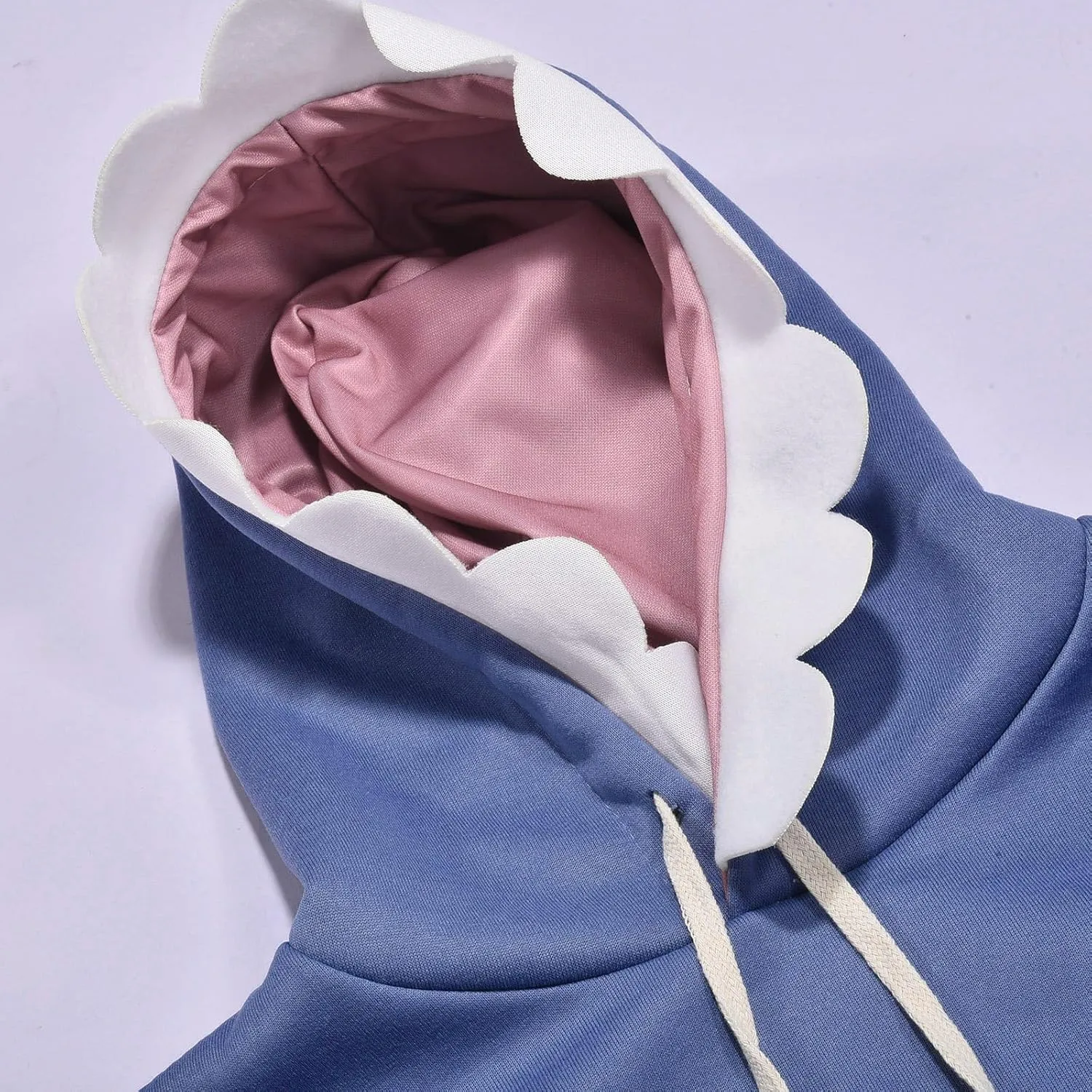 TUQIDEWU Mens Hoodies, Women's Cute Shark Hoodies Unisex Hoodies Long Sleeve Hooded Cartoon Animal Pullover Sweatshirts Tops