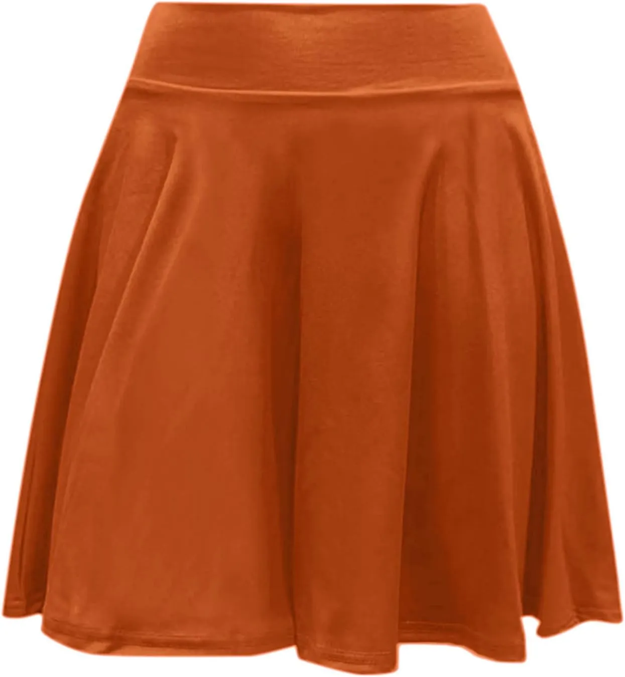 Women Casual Skater Skirt with Shorts High Waist Flared Skorts Pleated Mini Tennis Skirt Athletic Golf Workout Skort